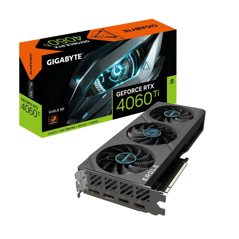 Gigabyte GeForce RTX 4060 Ti Eagle 8GB GDDR6 Graphics Card - كرت الشاشة